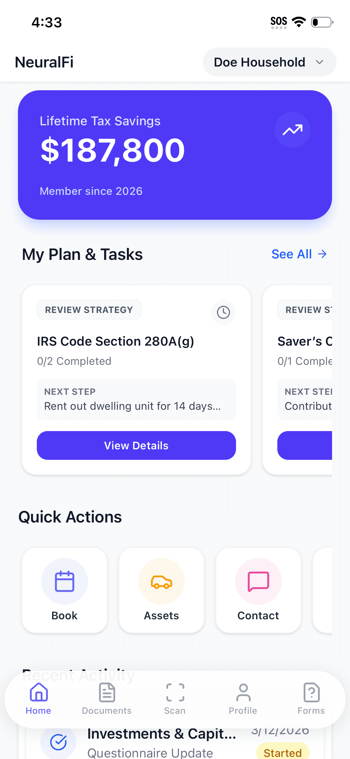 NeuralFi Pocket Strategist App